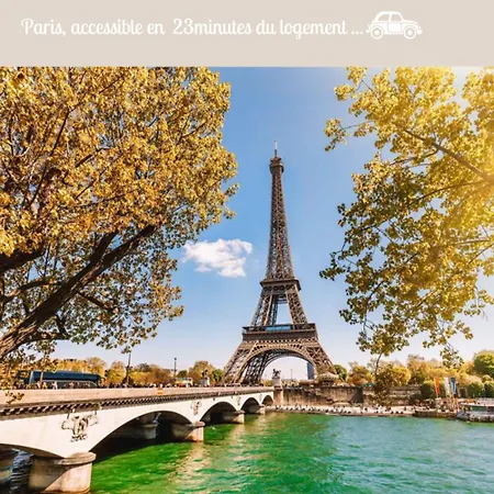 Apartmán Amazon- Parking & Balcon Pontault-Combault